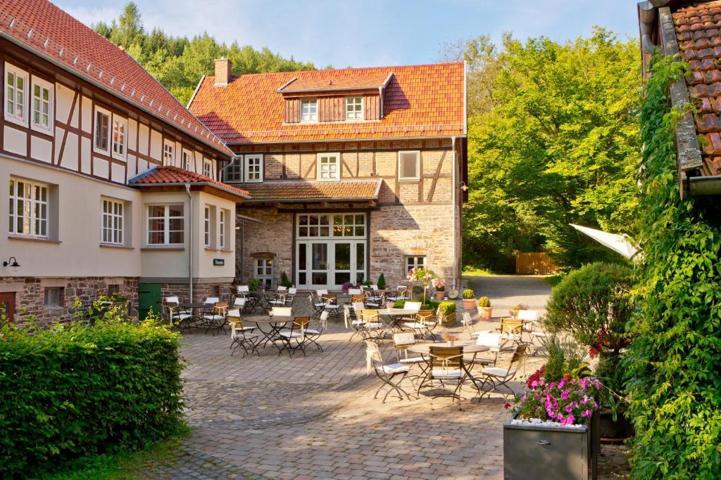Frankenau Romantik Hotel Landhaus Baerenmuehle מראה חיצוני תמונה