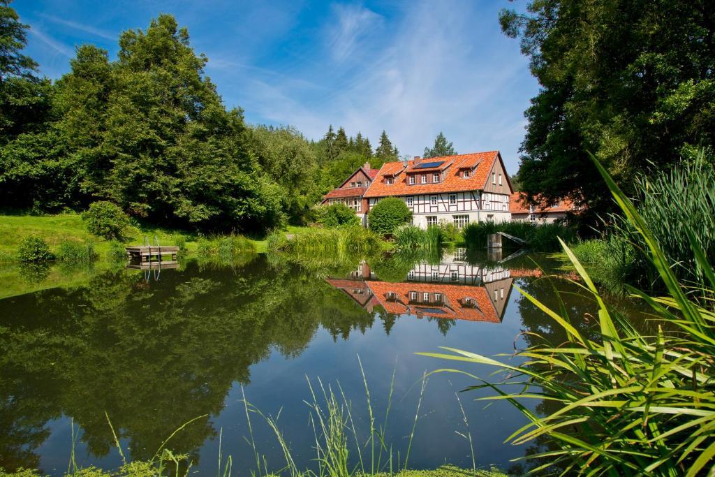 Frankenau Romantik Hotel Landhaus Baerenmuehle מראה חיצוני תמונה